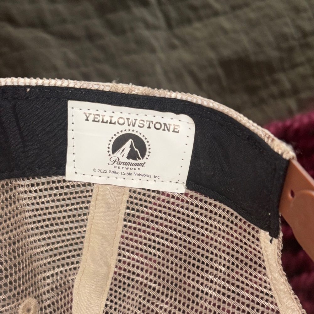 Brown Yellowstone Dutton Ranch Cap - Picture 3 of 3